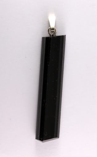 schwarzer Turmalin-Anhänger, Schörl, Kristall