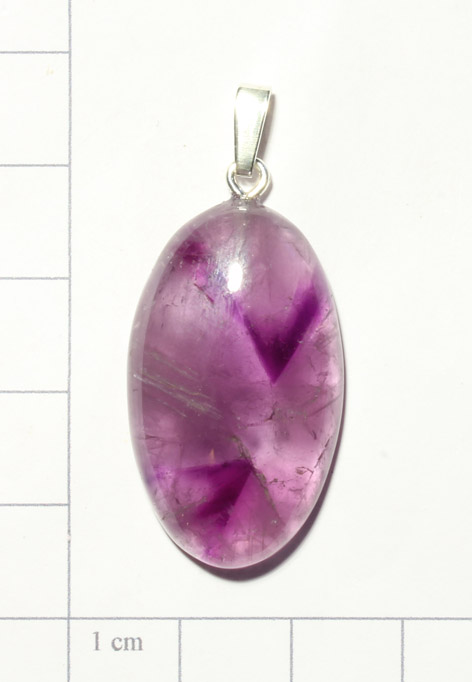 Amethyst-Anhänger, Cabochon 