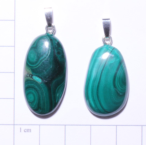 Malachit-Cabochon-Anhänger