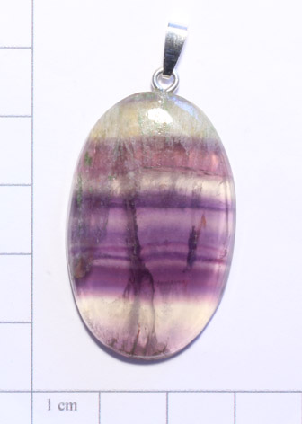 Fluorit-Anhänger, Cabochon