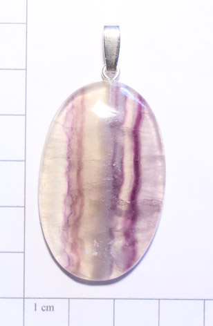Fluorit-Anhänger, Cabochon