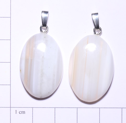 Friedensachat-Anhänger, Cabochon 