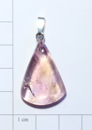 Ametrin-Anhänger, Cabochon