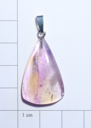 Ametrin-Anhänger, Cabochon