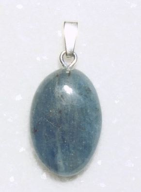 Aquamarin-Anhänger, Cabochon
