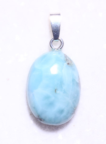 Larimar-Anhänger, Cabochon