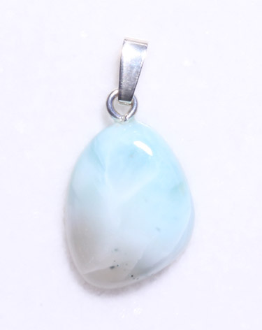 Larimar-Anhänger, Cabochon