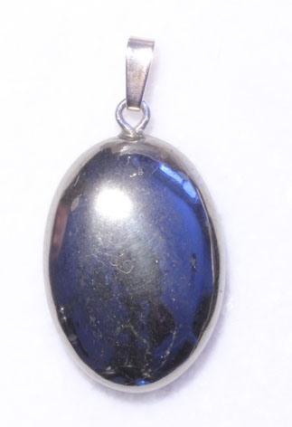 Pyrit-Anhänger, Cabochon