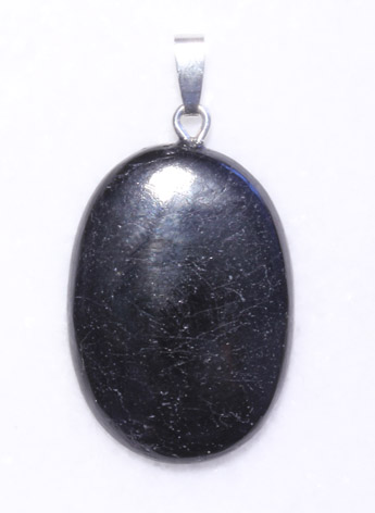 Schörl-Anhänger, Cabochon