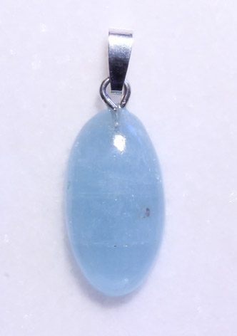 Aquamarin-Anhänger, Cabochon