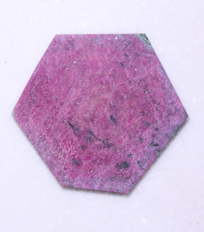 Rubin - Kristallscheibe