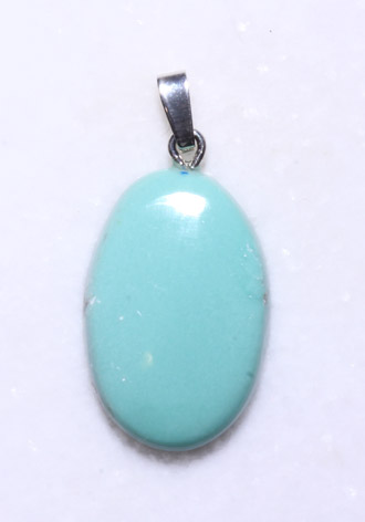 Variscit-Anhänger, Cabochon 