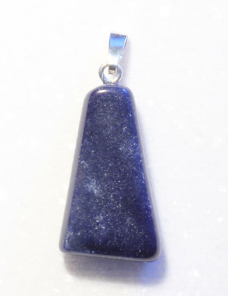 Blauquarz-Anhänger - Trommelstein