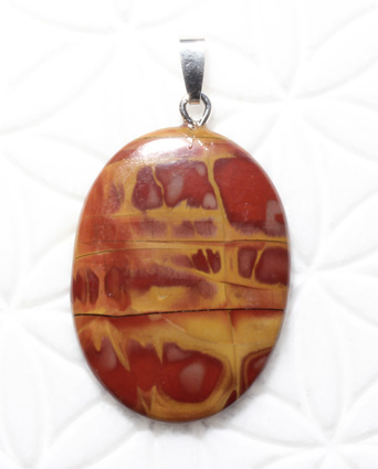 Noreena-Jaspis-Anhänger, Cabochon