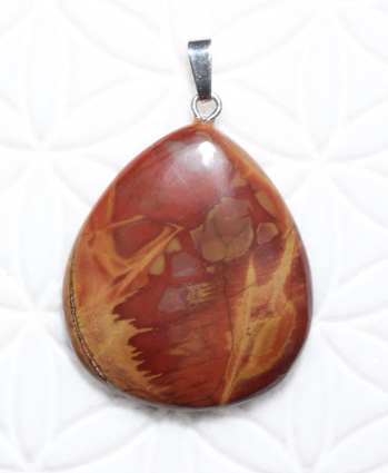Noreena-Jaspis-Anhänger, Cabochon