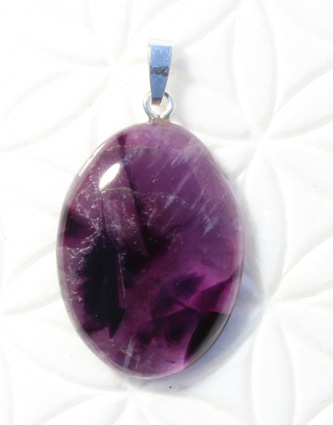 Amethyst-Anhänger, Cabochon