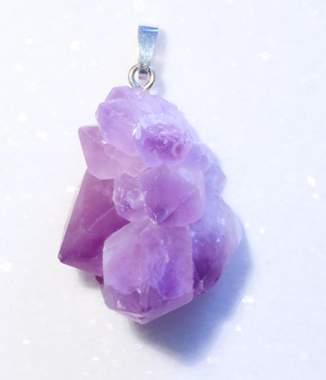Amethyst-Anhänger, Kristallstüfchen 