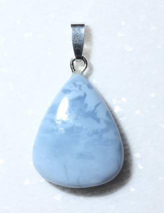 blauer Opal-Anhänger, Cabochon 