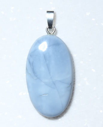 blauer Opal-Anhänger, Cabochon 