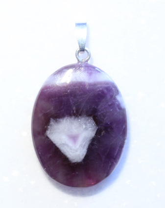 Amethyst-Anhänger, Cabochon