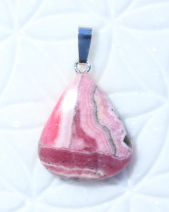 Rhodochrosit-Anhänger, Cabochon