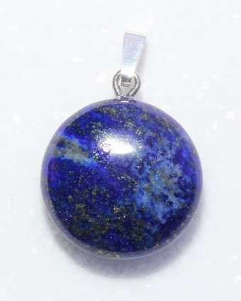 Lapislazuli-Anhänger, Trommelstein