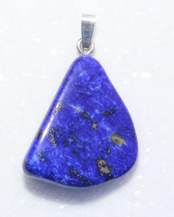 Lapislazuli-Anhänger, Trommelstein