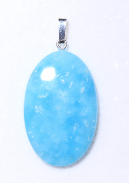 Hemimorphit-Anhänger, Cabochon 
