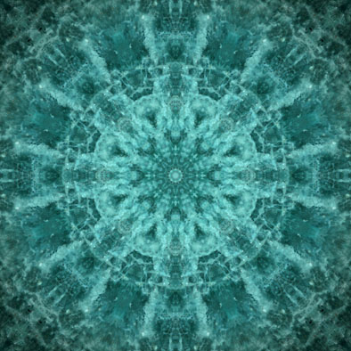 Stein-Kraftbild Amethyst, Energiebild